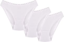 Zdjęcie Wol-Bar Soft Cute 3-pak biały M Majtki figi - Bisztynek