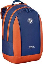 Zdjęcie Wilson Roland Garros 2026 Team Backpack Junior Clay / Navy - Plecak - Dąbie