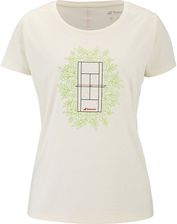 Zdjęcie Babolat Exercise Message Tee Cannoli Cream - Koszulka Damska - Konstancin-Jeziorna
