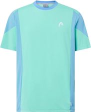 Zdjęcie Head Slice T-Shirt Turquoise / Airforce Blue - Koszulka Męska - Milanówek