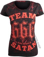 Zdjęcie bluzka damska AMENOMEN - TEAM SATAN (OMEN082DA ALLPRINT RED)-M - Sępopol