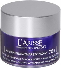 Krem L'Arisse Effective Skin Care 5D przeciwzmarszczkowy 75+ komórki macierzyste + bioCalcium Plus na dzień i noc 50ml
