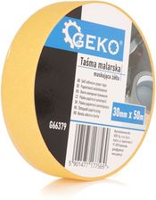 Zdjęcie GEKO Taśma Malarska Maskująca Żółta 30mm x 50m G66379 - Sułkowice