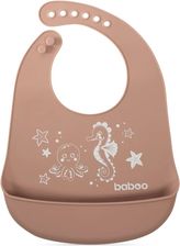 Zdjęcie Baboo Silicone Bib Śliniak Au Naturale 4M+ 1Szt. - Piaseczno