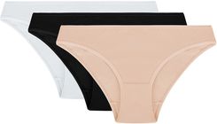 Zdjęcie Vivisence 4003 3-pack biały/czarny/beżowy XL Majtki figi - Sępopol