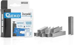 Zdjęcie Geko Zszywki Typ G 1,2x11,3mm 12mm 1000Szt. G01332E - Kęty
