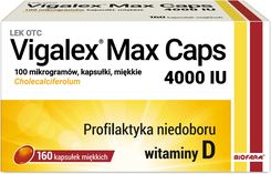 Zdjęcie Vigalex Max Caps 4000 Iu 160kaps. - Strzyżów
