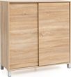 Wohnling Szafka na buty z półkami 100x108x37,5 cm sonoma 4250950277236