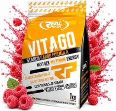 Zdjęcie Real Pharm Vita GO Witaminy i minerały 1000g Raspberry - Warszawa