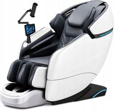 Zdjęcie Fotel Masujący EXTRALINK 3D Zero Gravity SL-Track Biało-Czarny 5908102680890 - Nowogród Bobrzański