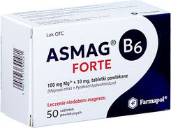 Zdjęcie Farmapol Asmag B6 Forte 50Tabl. - Świdwin