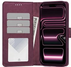 Zdjęcie Wallet Skórzane Etui Case Portfel Magsafe Do Iphone 17 Pro Max 18 Pro Max - Gorzów Śląski