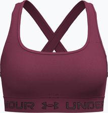 Zdjęcie Biustonosz treningowy Under Armour Crossback Mid claret/ox blood - Sulejówek