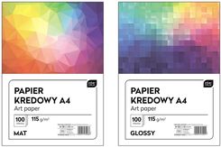 Zdjęcie Interdruk Papier Kredowany A4/100K 115G Matowy - Skawina