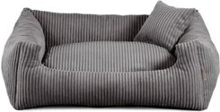 Zdjęcie Poom Legowisko Dla Psa Soft Stripe L Ciemnoszary 90x75cm LINES - Bolesławiec