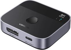 Zdjęcie Ugreen Przełącznik Aw701 2W1 Displayport+Usb-C 8K - Drohiczyn