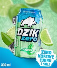 Zdjęcie Dzik Zero Mojito napój gazowany bez cukru i kofeiny 330ml - Jelenia Góra