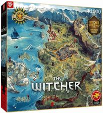 Zdjęcie Cenega Puzzle Good Loot Gaming The Witcher Wiedźmin Northern Realms Map 1000 El. - Płock