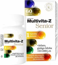 Zdjęcie Pharmacy Lab Group Multivita-Z Senior 60Kaps. - Toszek