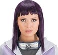 Chaks - peruka Hinata Hyuga dla kobiet, oficjalny dodatek do kostiumu Naruto, fioletowe włosy, cosplay anime, karnawał i Comic Con