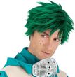 Chaks - Peruka Deku męska, oficjalny dodatek do kostiumu My Hero Academia, zielona peruka anime na karnawał i komiks