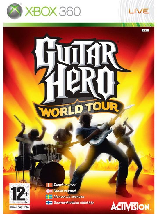 Guitar Hero World Tour Gra Xbox360 Ceneo Pl