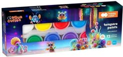 Zdjęcie Happy Color Farby Plakatowe 25Ml Aqua Cuties 12Kol - Bukowno