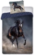 Zdjęcie Tornado Komplet pościeli Horses bawełna 140x200cm 004 - Toszek