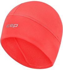 Zdjęcie Termiczna czapka beanie do biegania CEP Core Run 2.0 koralowa - Zabrze