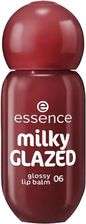 Zdjęcie Essence Milky Glazed Tonujący Balsam Do Ust Z Połyskiem Odcień 06 Cherry On Top 4ml - Mikstat