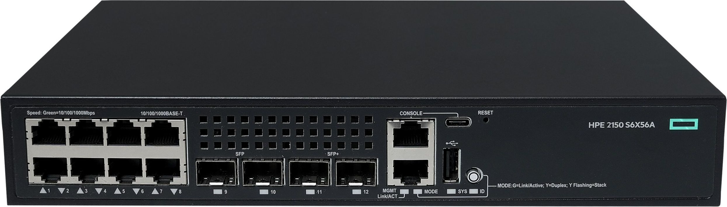 фото Коммутатор управляемый HP NW CW 2150 8G 2F 2P (S6X56A) 1