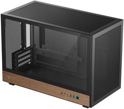Zdjęcie Deepcool CH260 WOOD Micro Tower czarny (RCH260BKNWM0G1) - Drohiczyn