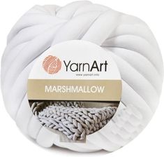 Zdjęcie Yarnart Marshmallow Włóczka Tunelowa Nr 901 - Bartoszyce