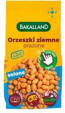 Zdjęcie Bakalland Foodwell - Orzeszki Ziemne Prażone Solone 140G - Lipsk