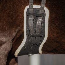Zdjęcie Qhp popręg ujeżdżeniowy Glitter black 65 - Marki
