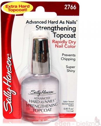 Sally Hansen Hard As Nails Advanced Strengthening Topcoat Odżywka do paznokci 3w1 13,3ml