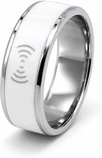 Zdjęcie Pierścionek Nfc Smart Ring Programowalny Biały Rozmiar 10 19 8Mm - Człuchów