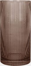 Zdjęcie Present Time Wazon Allure Straight szkło brąz czekoladowy 10 cm 20 cm (PT3678BR) - Oława