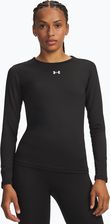 Zdjęcie Under Armour Longsleeve Treningowy Damski Coldgear Crew Ultimate Black/White M - Piaseczno