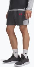 Zdjęcie Under Armour Spodenki Treningowe Męskie Tech Utility Shorts Castlerock/Mod Gray/Racer Red S - Serock