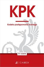 Zdjęcie KPK. Kodeks postępowania karnego wyd. 54 - Opracowanie zbiorowe - Płock