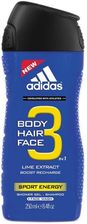 Zdjęcie Adidas A3 Sport Energy żel pod prysznic 250ml - Piaski