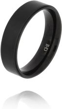 Zdjęcie Steel And Shine Obrączka Czarna Relationship Psa0819 - Ostroróg