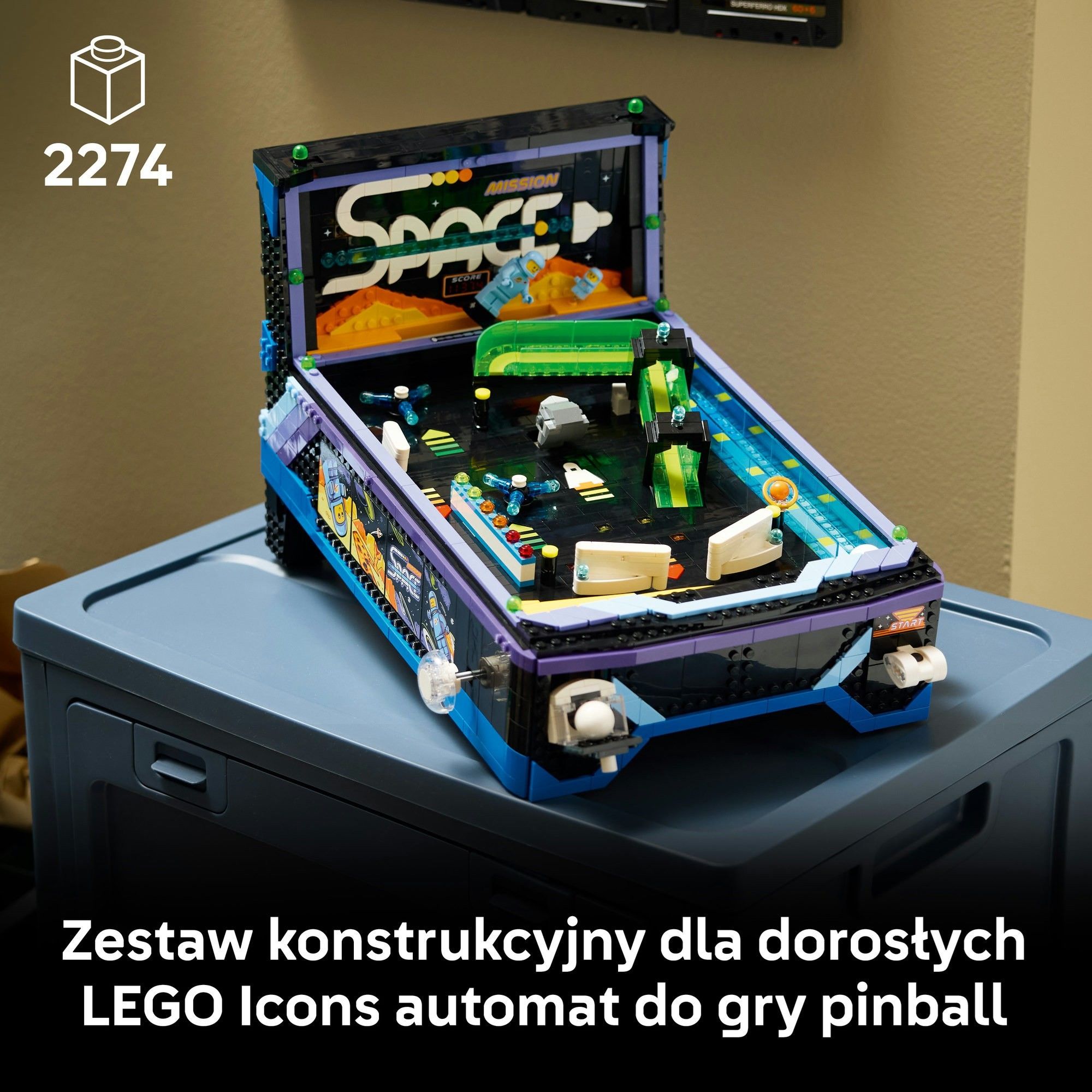 LEGO Icons 11374 Automat do gry pinball - Ceny i opinie - Ceneo.pl