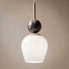 Zdjęcie Lampa wisząca CARRARA Milagro taupe 1xE14 MLP2808 - Tykocin