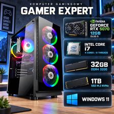 Zdjęcie Komputer gamingowy Bandit BPG3 Intel Core i7, RTX 5070 12GB DLSS 5, 32GB, 1TB SSD M.2, Win11 - Łódź