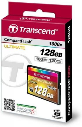 Transcend CompactFlash 128GB 1000x UDMA7 (TS128GCF1000)