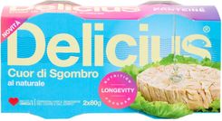 Zdjęcie DELICIUS Filety z Makreli w sosie własnym 2x80 g - Dobczyce