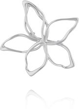 Zdjęcie Simple Steel Broszka Srebrny Ażurowy Kwiat Brsy0021 - Trzebinia