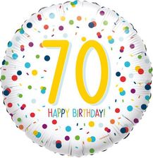 Zdjęcie Anagram Balon Foliowy 17 Konfetti 70 Bday - Pieniężno